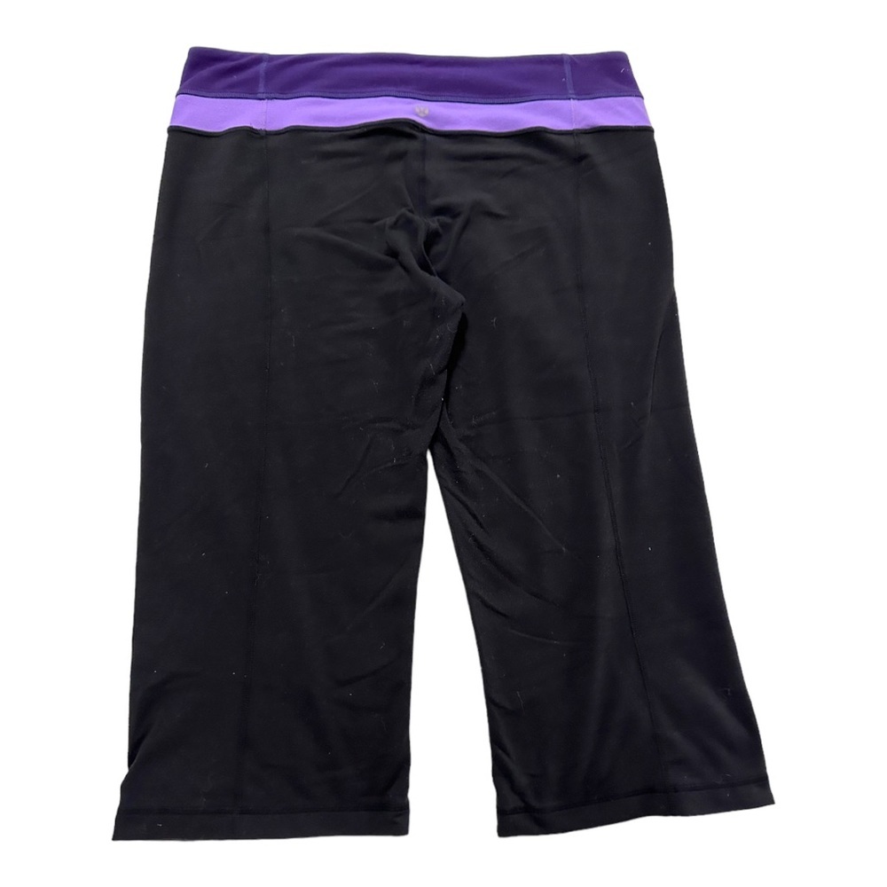 lululemon athletica Black and Purple Leggings